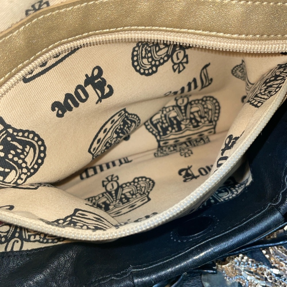Vintage Juicy Couture Leather Hobo - Picture 16 of 17